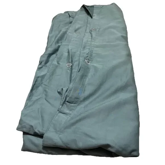 Ikea LUKTJASMIN King Duvet cover and pillow Shams Teal $ 1,600 New - EUC steal - Picture 10 of 10